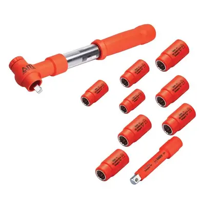 Itl Insulated Insulated 3/8In Drive Metric Torque Wrench Kit 10 Piece 00028