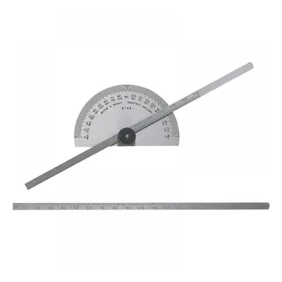 Moore & Wright 44 Protractor Type Depth Gauge Metric/Imperial 0-6In