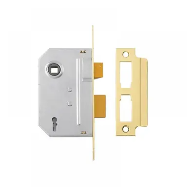 Yale Locks 650246085166 Pm246 Internal 2 Lever Mortice Sashlock Polished Brass 67Mm 2.5In