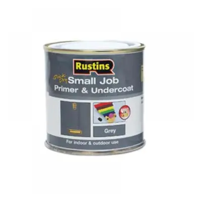 Rustins SGPU250 Small Job Primer & Undercoat Grey 250Ml