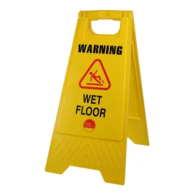 Timco 747753 A-Frame Safety Sign - Warning Wet Floor 610 X 300 X 30 Bag 1