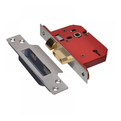 Union Y2203S-SS-2.5 Strongbolt 2203S 3 Lever Mortice Sashlock Stainless Steel 68Mm 2.5In Visi