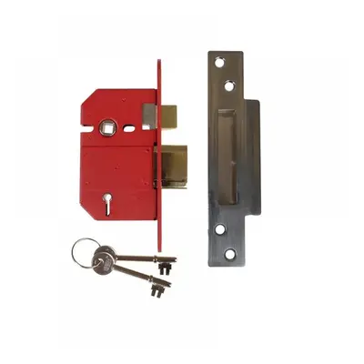 Union Y2200S-SC-2.5 Strongbolt 2200S Bs 5 Lever Mortice Sashlock Satin Chrome 68Mm Visi