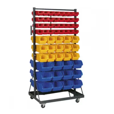 Sealey TPS118 Mobile Bin Storage System 118 Bin