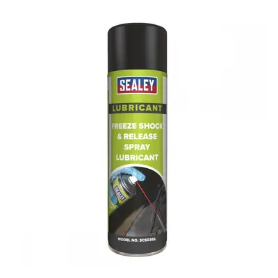 Sealey SCS036S Freeze Shock & Release Spray Lubricant 500Ml