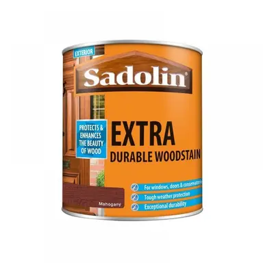 Sadolin 5028566 Extra Durable Woodstain Mahogany 1 Litre