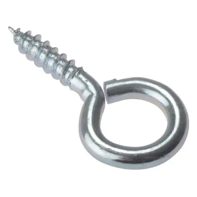 Fandf 10SE7518 Screw Eyes - Zinc Plated 75 X 18G (Bag Of 10)