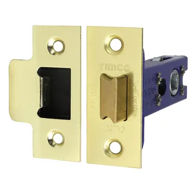 Timco 675815 Architectural Tubular Latch - Electro Brass & Satin Nickel 78Mm Plain Bag 1