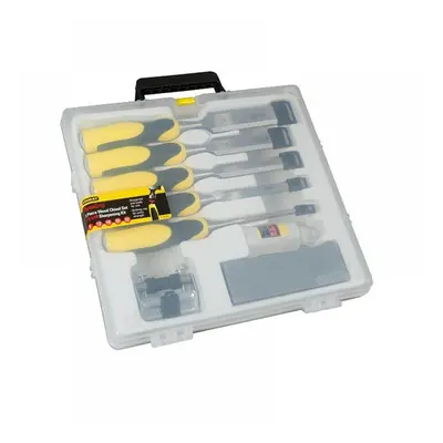 Stanley® 5-16-421 Dynagrip™ Chisel With Strike Cap Set 5 Piece + Accessories