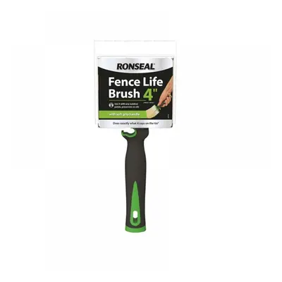 Ronseal 37076 Soft Grip Fence Life Brush 100 X 40Mm