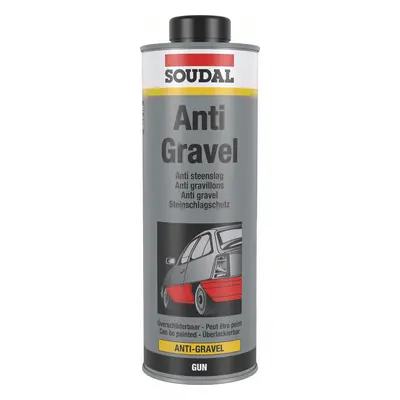 Soudal Anti Gravel Gun Black 1Kg tin 12