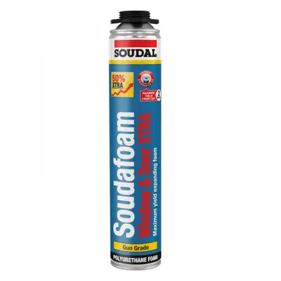 Soudal Soudafoam® Window & Door Xtra Gun Grade* Champagne 750Ml canister 6