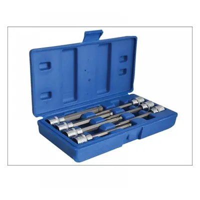 Bluespot Tools 01510 3/8In Drive Extra Long Hex Ball Socket Bit Set 7 Piece