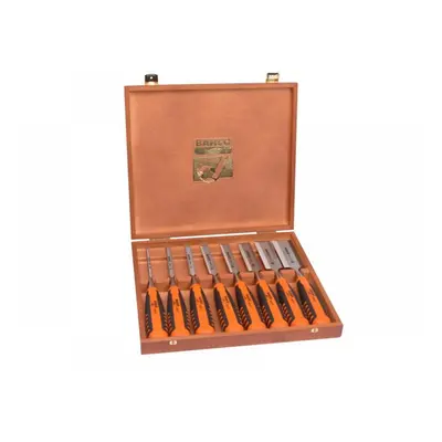 Bahco 424P-S8-EUR 424-P Bevel Edge Chisel Set 8 Piece