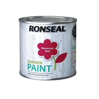 Ronseal 38268 Garden Paint Moroccan Red 250Ml