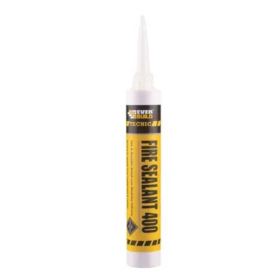 Everbuild Sika 489710 Tecnic Fire Sealant 400 Grey 380Ml