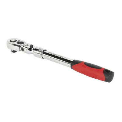 Sealey AK6682 Flexi-Head Ratchet Wrench 1/2inSq Drive Extendable