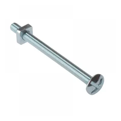 Forgefix 25RBN6100 Roofing Bolt Zp M6 X 100Mm Bag 25