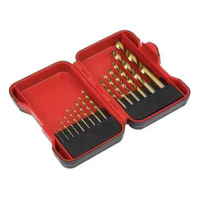 Sealey AK3715HSS Hss Drill Bit Set 15Pc