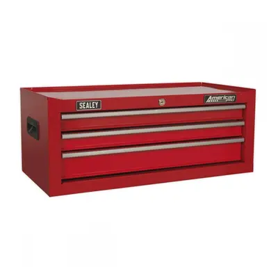 Sealey AP223 Mid-Box 3 Drawer With Ball-Bearing Slides - Red