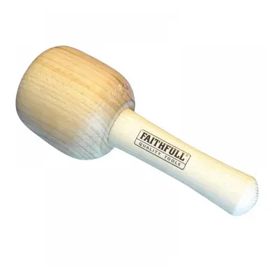 Faithfull Heavy-Duty Carverfts Mallet Beech 90Mm