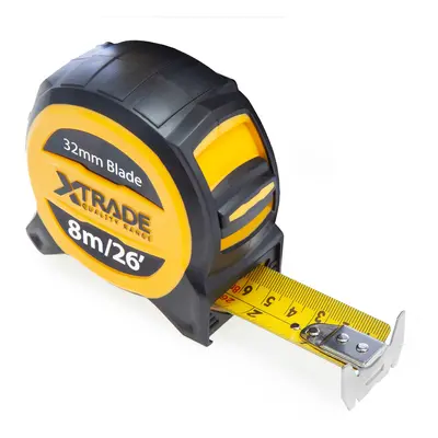 Xtrade X0900004 Metric/Imperial Dual Sided Tape Measure 8M