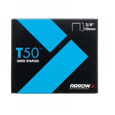 Arrow A506 T50 Staples 10Mm (3/8In) (Pack 5000 4 X 1250)