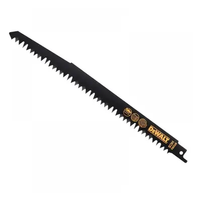 Dewalt DT2352-QZ Hcs Reciprocating Blade For Wood Fast Cuts 240Mm X 5/6.5 Tpi Pack Of 5