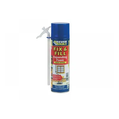 Everbuild Sika 484689 Fix & Fill Expanding Foam 500Ml