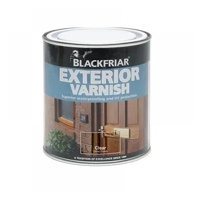 Blackfriar BF0090002E3 Exterior Varnish Uv77 Clear Satin 500Ml