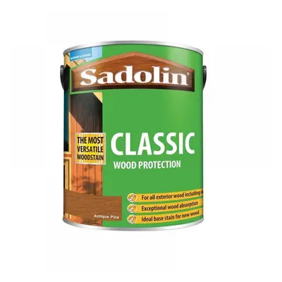 Sadolin 5028459 Classic Wood Protection Antique Pine 5 Litre