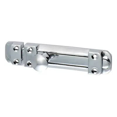 Timco 200779 Contract Flat Section Bolt - Polished Chrome 110 X 25Mm Bag 1