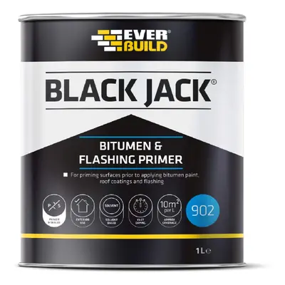 Everbuild 902 Bitumen & Flash Primer 1L