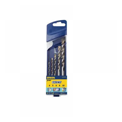 Irwin® 10501938 Cordless Multi-Purpose Drill Bit Set 5 Piece 4-10Mm