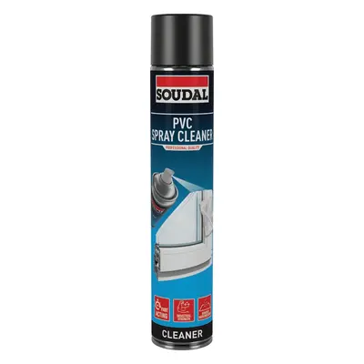 Soudal Pvcu Aerosol Spray Cleaner Clear 750Ml aerosol 12