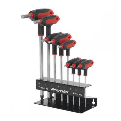 Sealey AK7195 Ball-End Hex Key Set 8Pc T-Handle Metric