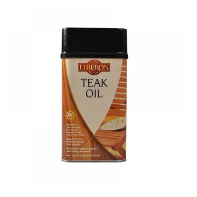 Liberon 014634 Teak Oil With Uv Filters 1 Litre