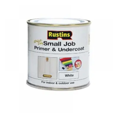 Rustins SWPU250 Small Job Primer & Undercoat White 250Ml