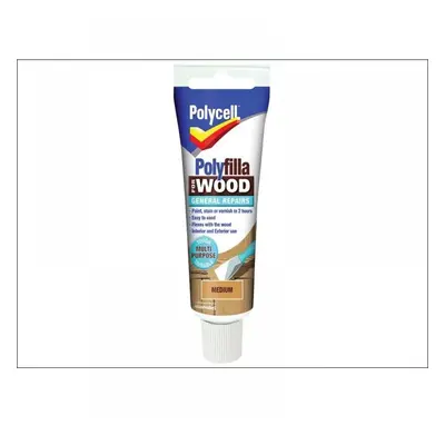 Polycell 5207202 Polyfilla For Wood General Repairs Tube Medium 75G