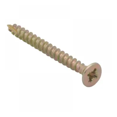 Forgefix SPE440Y Spectre™ Pz Compatible Wood Screw Csk Zyp 4.0 X 40Mm Box 200