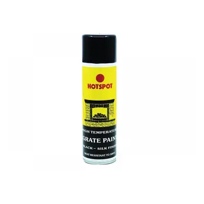 Hotspot HS201441 Spray Grate Paint Silk Black 450Ml