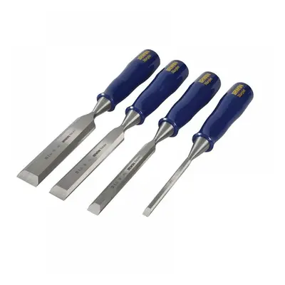 Irwin® Marples® TM444/S4 M444 Bevel Edge Chisel Blue Chip Handle Set 4 Piece