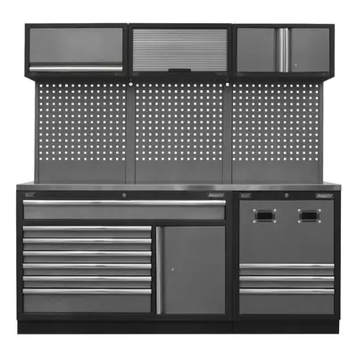 Sealey APMSSTACK14SS Modular Storage System Combo - Stainless Steel Worktop