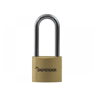 Defender DFBP4/2.5 Brass Padlock Long Shackle 40Mm