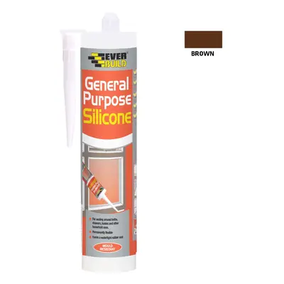 Everbuild Gen Purpose Sil Brown C3