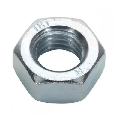 Sealey SN14 Steel Nut Din 934 - M14 Zinc Pack Of 25