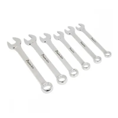 Sealey AK6324 Combination Spanner Set 6Pc Super Jumbo Metric