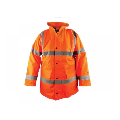 Scan Hi-Vis Orange Motorway Jacket - M (41In)