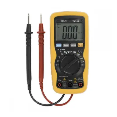 Sealey TM102 Professional Auto-Ranging Digital Multimeter - 8-Function