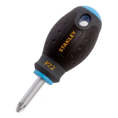 Stanley 0-65-409 Fatmax Stubby Pozi Screwdriver Pz2 X 30Mm